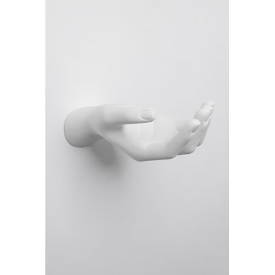 Female Hand Out Wall Mounted Hook - 7.5" long