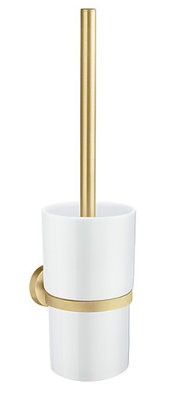 15"" Metal Wall Mounted Toilet Brush -  Smedbo, HV333P