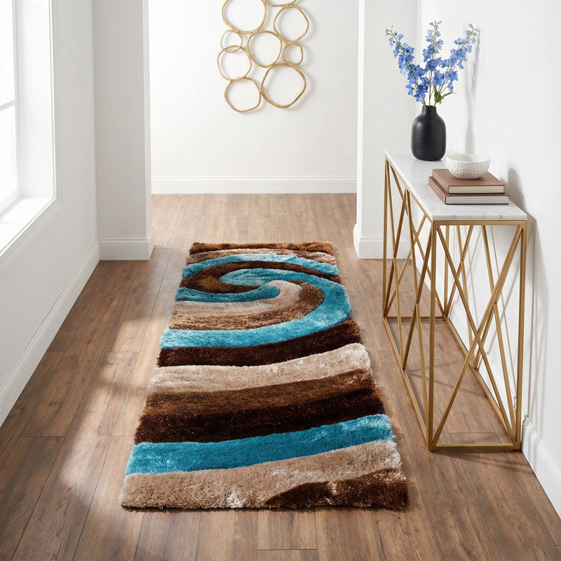 Thionville Abstract Indoor Rug, Runner 2'4" x 8'