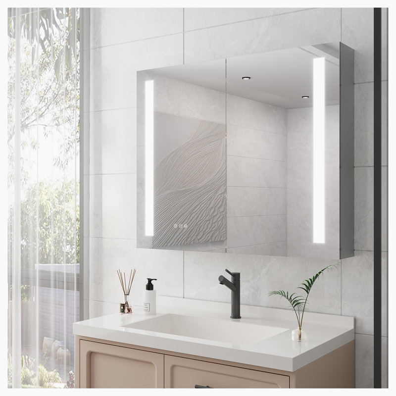 Armoire à pharmacie avec éclairage Damelza