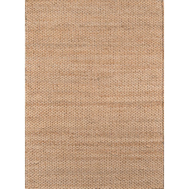 Tapis brun tissé à la main Marrugo, Rectangle 3 pi 9 po x 5 pi 9 po