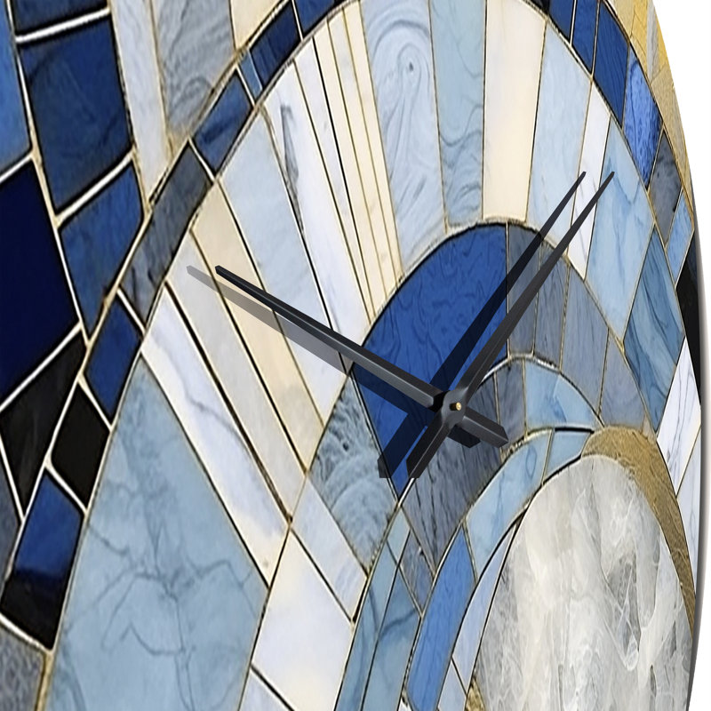 Horloge murale Constructing Realms I, Très grand