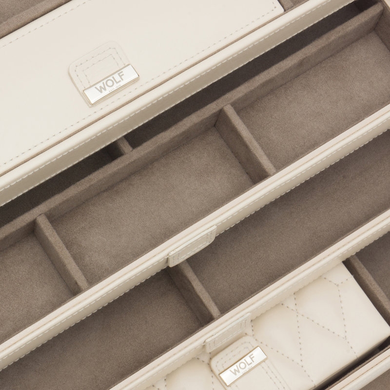 Caroline Leather Jewelry Box