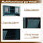 Armoire de cuisine avec tablettes réglables, pour la cuisine et le salon-2048998979