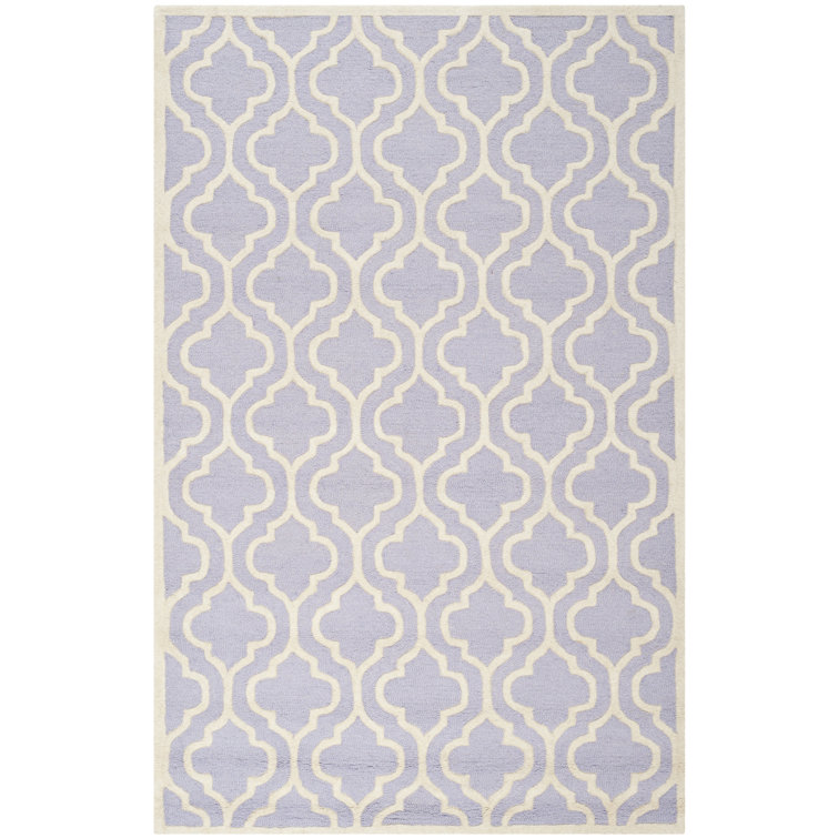 Tapis en laine touffeté à la main Cannen