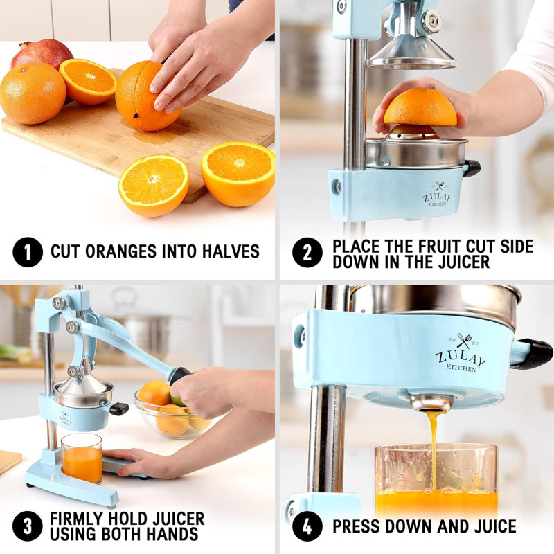 Presse-agrumes et presse-agrumes Zulay Kitchen , Bleu