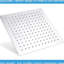 10" Square Shower Head In - Stainless Steel, Silent Operation Dependable Quality-118088700