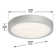 Hilmar Glass LED Flush Mount