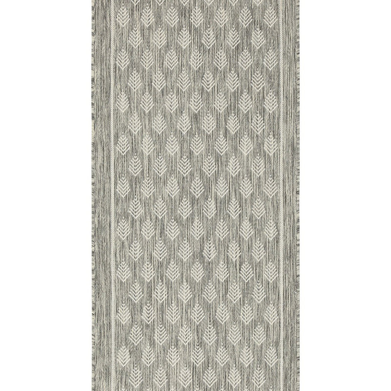 Sunshine Indoor/Outdoor Area Rug, Silver, Runner 2'7" x 7'3"