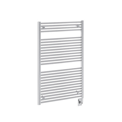 29.5"x47.5" Savoy Wall Mounted Electric Plug-In Towel Warmer - Chrome, Fluid Filled, Includes Lifetime Warranty