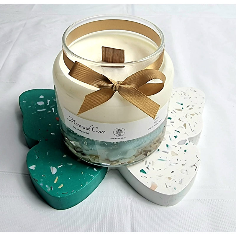 Black Rose & Oud Scented Jar Candle