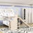 Wooden Twin Over Twin/Full Loft Bunk Bed with Playful Slide-335735316