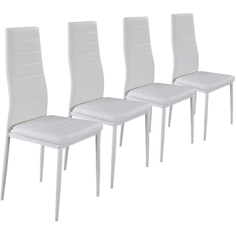 Bronsyn 96cm H Side Chair, White, White
