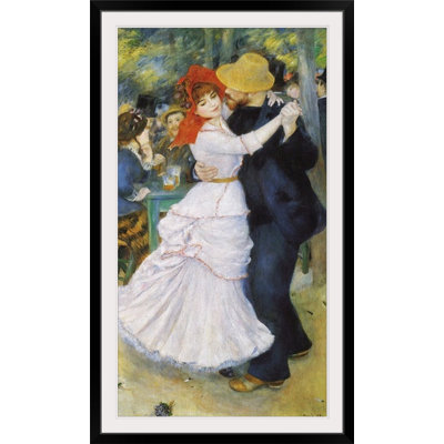 «Dance at Bougival» par Pierre-Auguste Renoir - reproduction