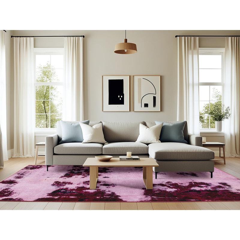 Tapis abstrait et moderne 2014, Rectangle 6 pi x 9 pi
