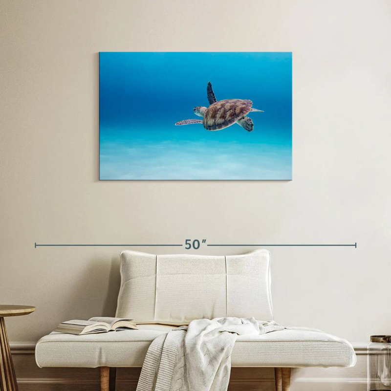 Tortue de mer Crowle, H 24 po x l 36 po