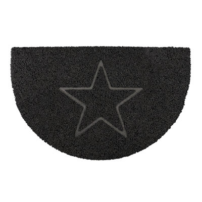 Star Half Moon Doormat