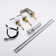 Widespread 2-handle Bathroom Faucet with Drain Assembly