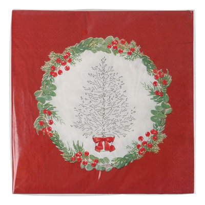 Serviettes de Noël en papier