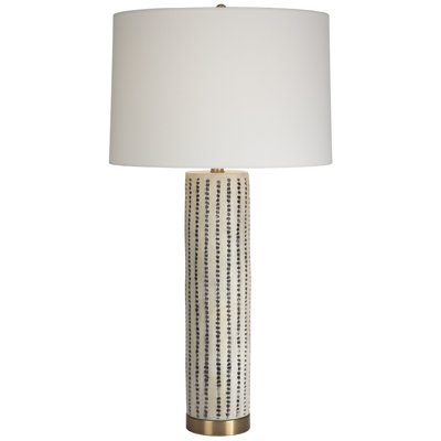 Cribbage Pottery Table Lamp