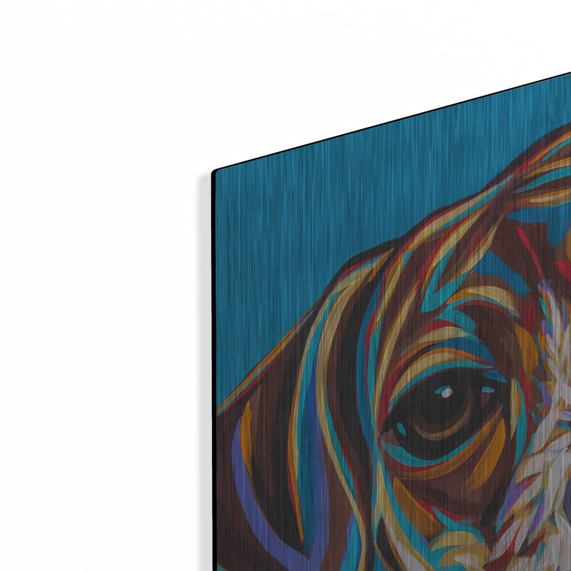 «Dog Besties 1» par Carolee Vitaletti, H 24 po x l 24 po