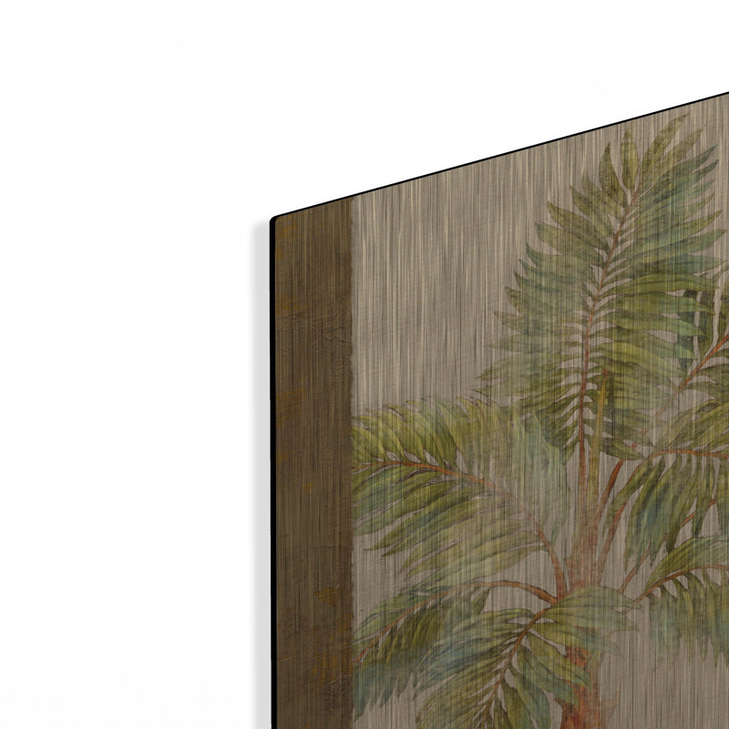 «Parlor Palm II» par Paul Brent, H 12 po x l 12 po