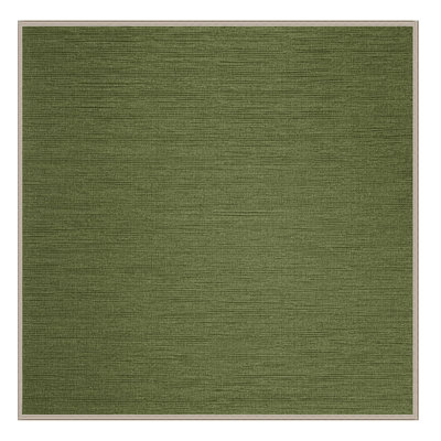 Tapis brun uni lavable à la machine