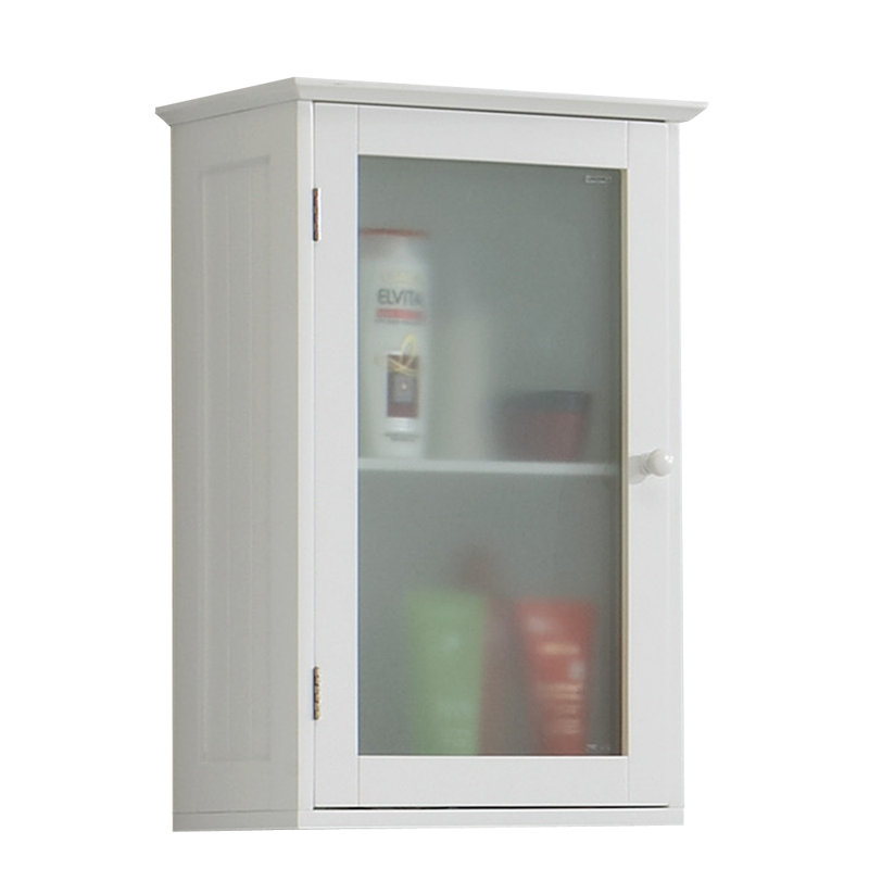 Luca 400mm W 600mm H Surface Framed Medicine Cabinet Mirror 2 Fixed