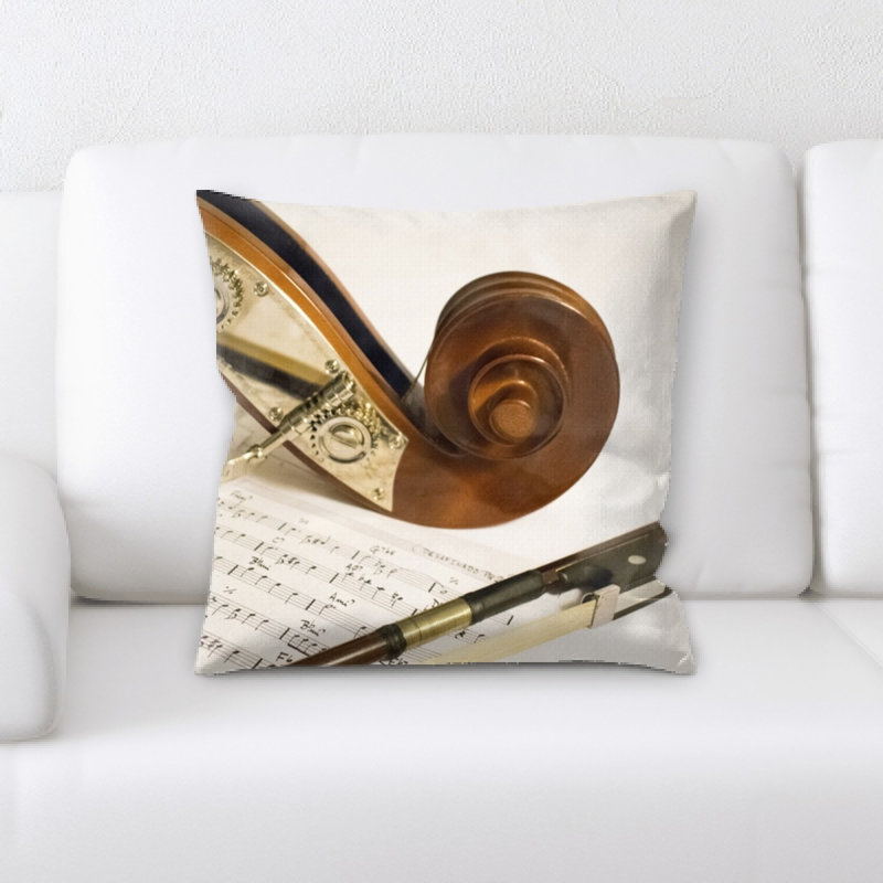 Microsuede Reversible Throw Pillow