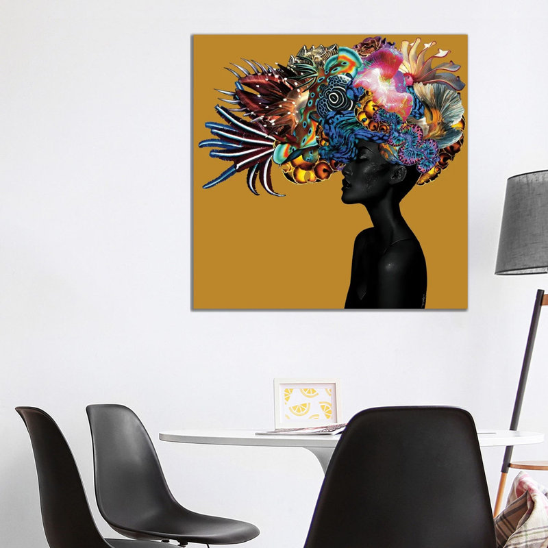 Crowning Glory II by Lolita Lorenzo - Print on Canvas, Wrapped Canvas, 93.98cm H x 93.98cm W x 3.81cm D
