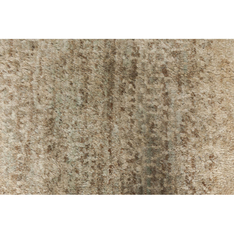 Modern One-of-a-Kind Runner 5'4" X 14' New Age Runner Wool Area Rug in