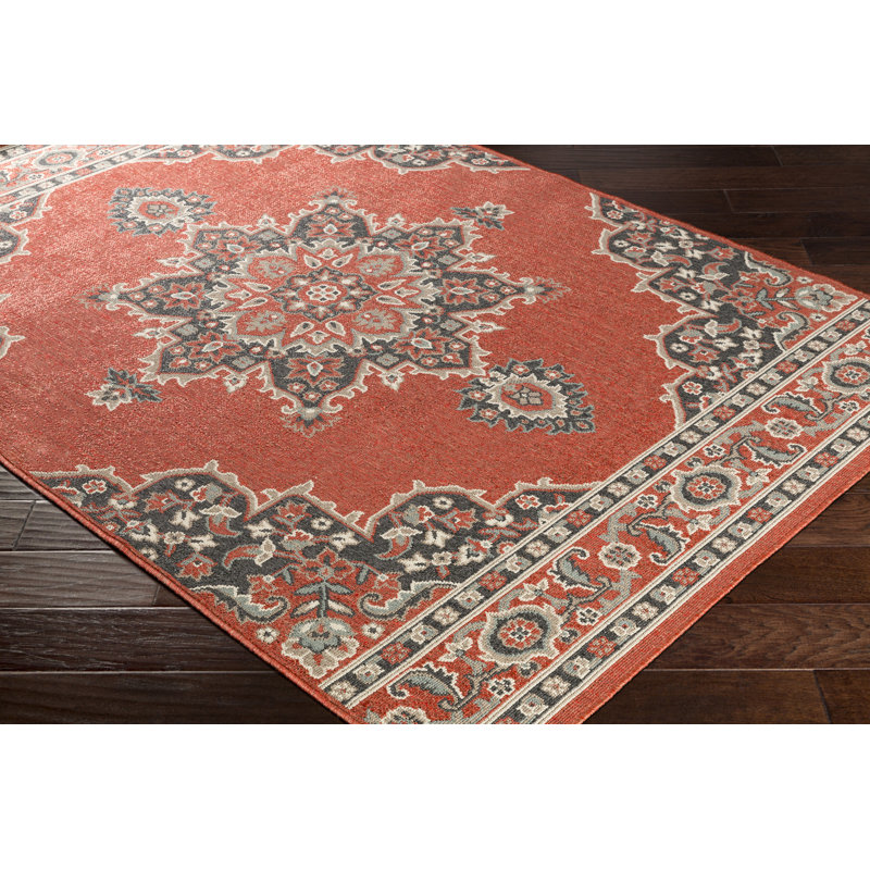 Merriwood Oriental Indoor / Outdoor Rug, Rectangle 5'3" x 7'6"