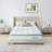 Novilla 27cm   Ortho Memory Foam Pocket Sprung Zoned Mattress-94274328