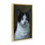 «Black & White Cat Angst», toile flottante encadrée par Laura Mark-Finberg-1565471529-1569333567