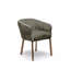 Parchment Upholstered Armchair-1826679977