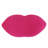 Vampire Kiss Shaped Rhinestone Pillow