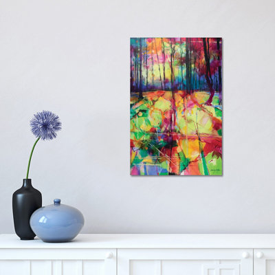Mile End Woods by Doug Eaton - Painting on Canvas