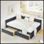 Full Size Upholstered Tufted Bed-146238434