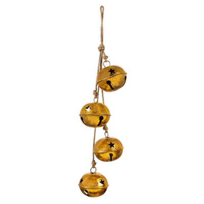 Cloche de carillon surdimensionnée jingle Believe