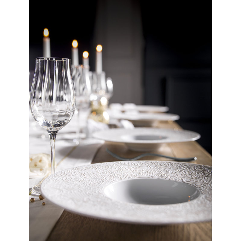 L Couture Porcelain Dinner Plate
