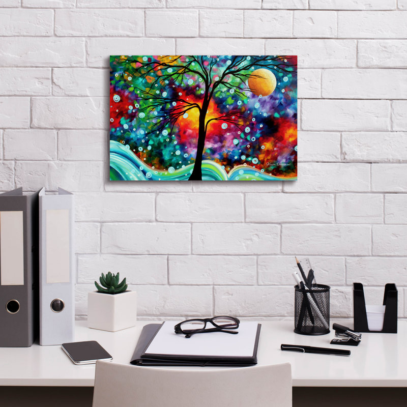 Lark Manor ™ «A Moment in Time» par Megan Duncanson, art mural sur toile, H 12 po x l 18 po