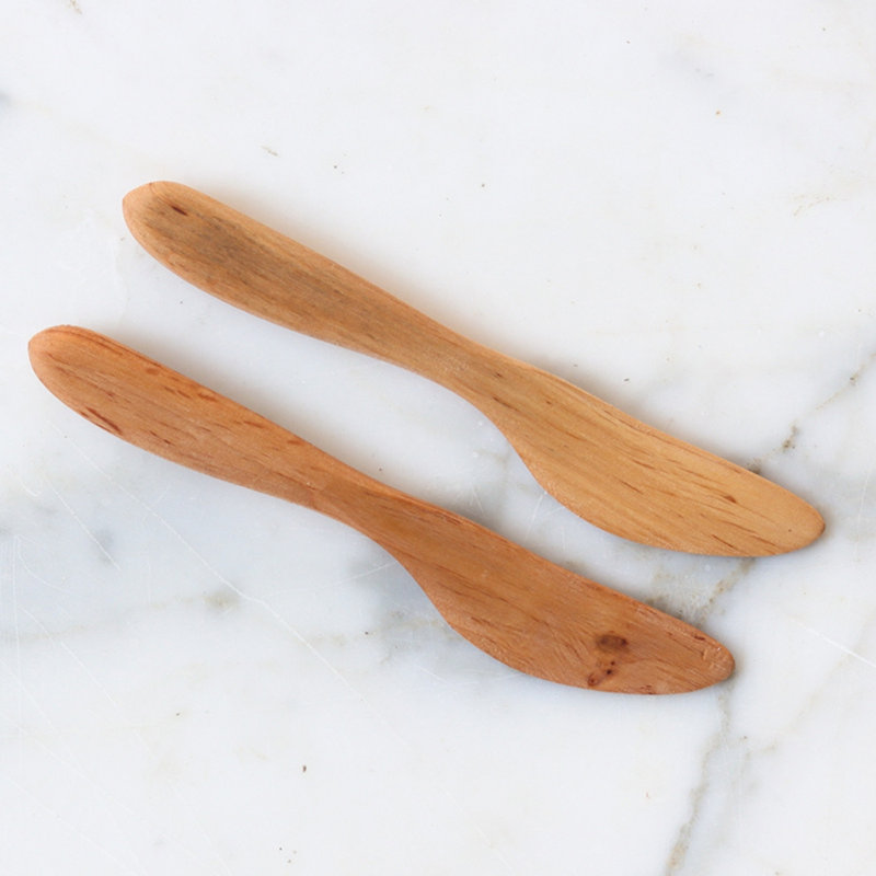 Parisian Butter Spreader Set - Fruitwood
