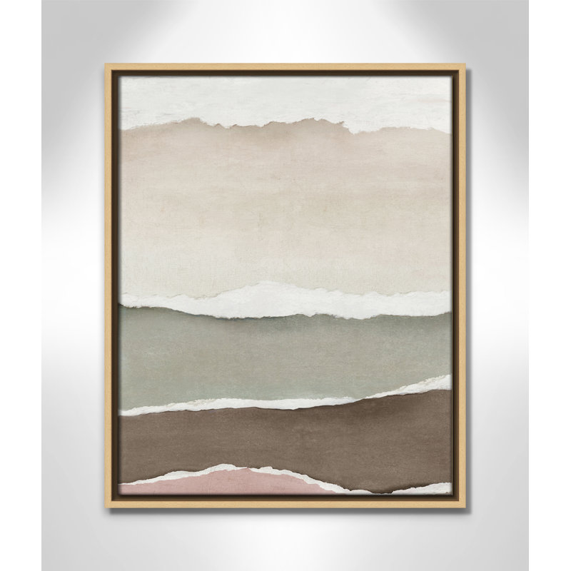 «Torn Whispers I Print» par Emma Peal, H 21,5 po x l 17,5 po, Flotteur naturel