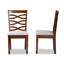 47cm H Polyester Blend Upholstered Side Chair