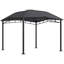Abri de jardin pour terrasse avec toit à motif géométrique unique