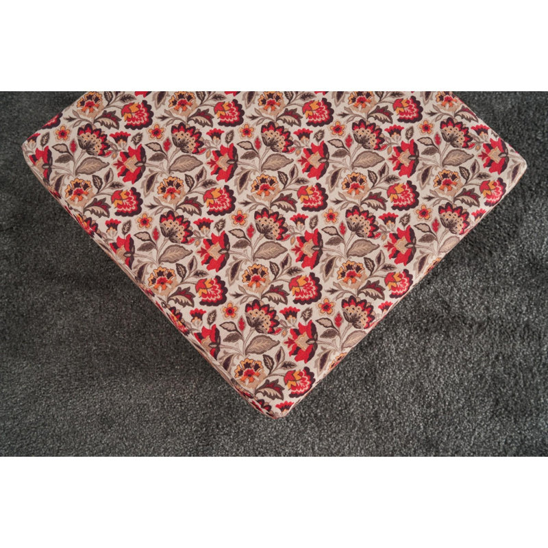 Prudencia 42cm Wide No Pattern Pouf Ottoman