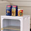 Armoire de rangement pliable empilable 15,94 "， Boîtes de rangement pliantes avec portes-801124991