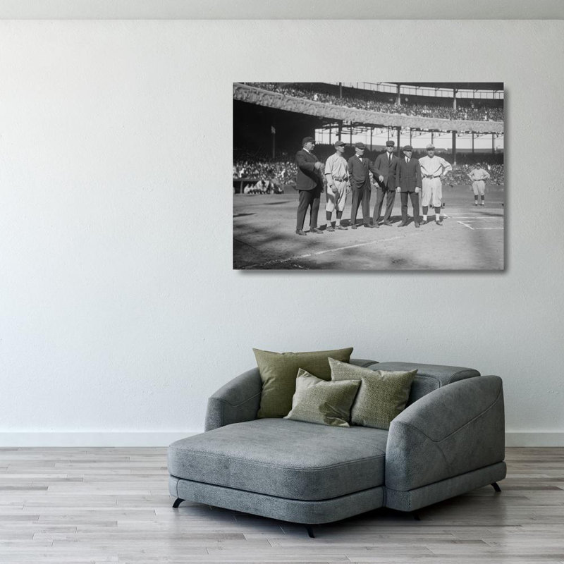 Polo Grounds, 28" H x 40" W