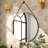 Hathorne Metal Flat Wall Mirror-1873006781