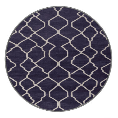Tapis mauve lavable à la machine